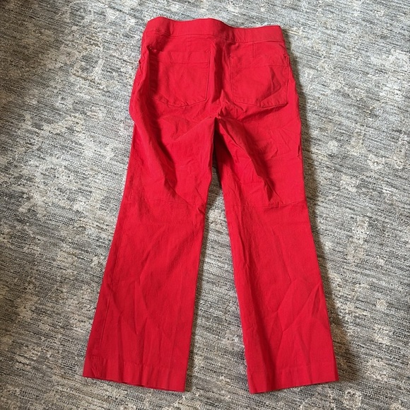SPANX Bold Red Ponte Kick flare pants - cropped - size small- great condition - Picture 5 of 6